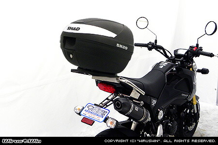 グロムjc92用　タンデムバー ホンダ グロム グラブバー・タンデムバー・シーシーバー