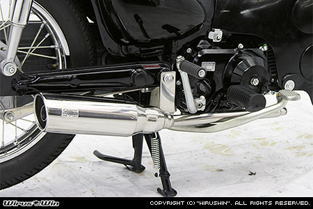 楽天市場】WirusWin リトルカブ(キャブ車) シャープマフラー