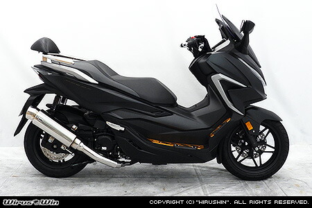 フォルツァMF10 WirusWinステップマフラー WirusWin フォルツァ(MF10)用 ステップ マフラー /ウイルズウィン