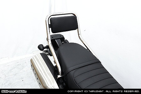 WirusWin CL250(8BK-MC57) CL500(8BL-PC68) バックレスト付き タンデムバー /ウイルズウィン｜エスエスオート店
