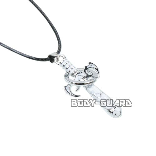 リング付き ソードネックレス シルバー メンズ レディース アクセサリー ファッション おしゃれ ペンダント 首飾り おもしろグッズ 雑貨 誕生日 記念日 クリスマス プレゼント カップル ペア 友達 恋人 刀剣 剣 十字 クロス モチーフ アクセント かっこいい