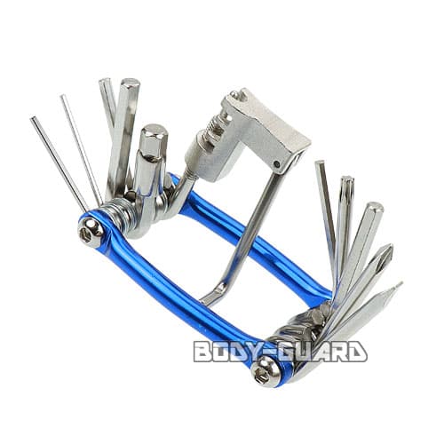 楽天市場】多機能ドライバー 16in1 バイク 車載工具 携帯マルチツール