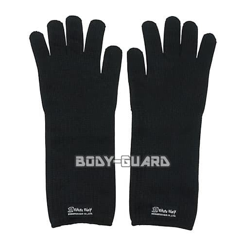 楽天市場】ホワイトウルフ 防刃グローブ ハイグレード ブラック
