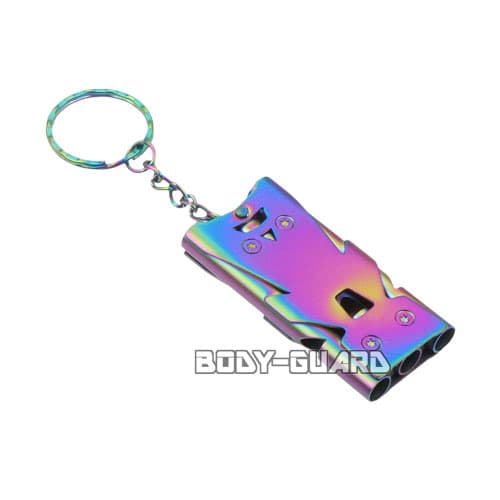 楽天市場】3連ホイッスル グレー 防災 キーホルダー 笛 警笛 防犯