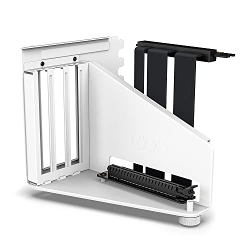 NZXT 垂直型GPUホルダー&ライザーケーブル(PCIE4.0 x 16) ホワイト AB-RH175-W1 CS8534 送料無料