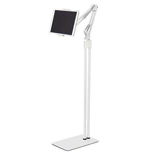エレコム タブレット用スタンド Zアーム型床置スタンド 5~12.9インチ対応 ホワイト TB-DSZARMFWH 送料無料