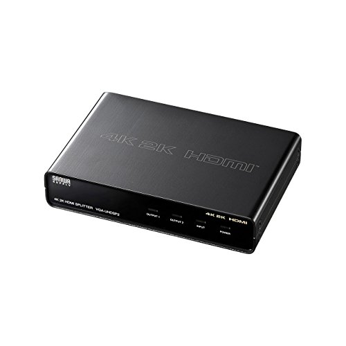サンワサプライ(Sanwa Supply) 4K2K相応うHDMI分かち合う器(2分かち合う) VGA-UHDSP2 貨物輸送無料