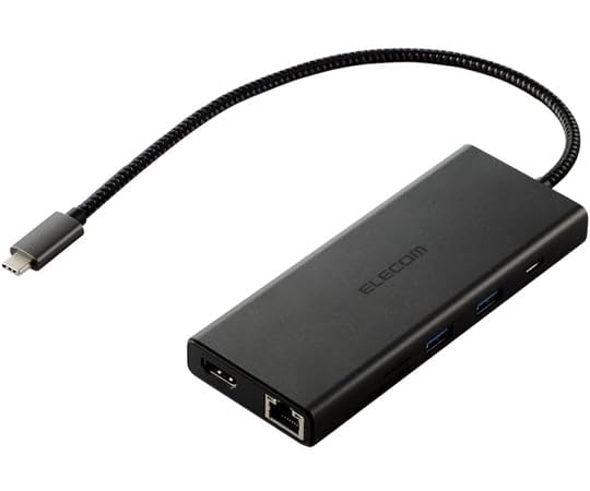 エレコム Type-Cドッキングステーション USB PD対応 ブラック DST-100BPBK 送料無料