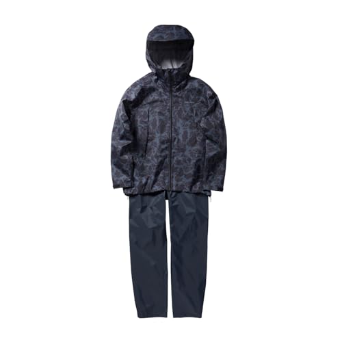 [シマノ] 3レイヤー レインスーツ RA-047X ブラックダックカモ M 送料無料