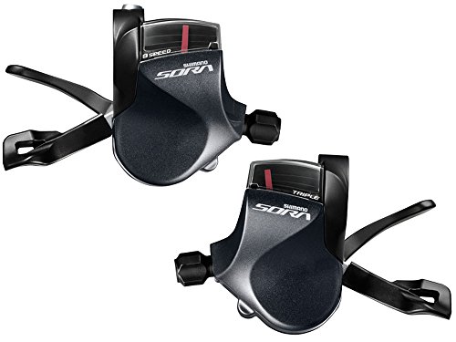 シマノ(SHIMANO) シフティングレバー(ROAD) SL-R3000/R3030 左右セット 3&times;9S ESLR3000TPA S 送料無料｜SSE販売店
