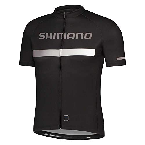 シマノ(SHIMANO) サイクリングジャージ LOGOジャージ 2023年モデル ブラックS(ヨーロッパサイズ) 身長目安:167-1 送料無料