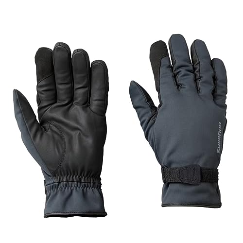 シマノ(SHIMANO) 防水グローブ GL-085W ブラック L 送料無料