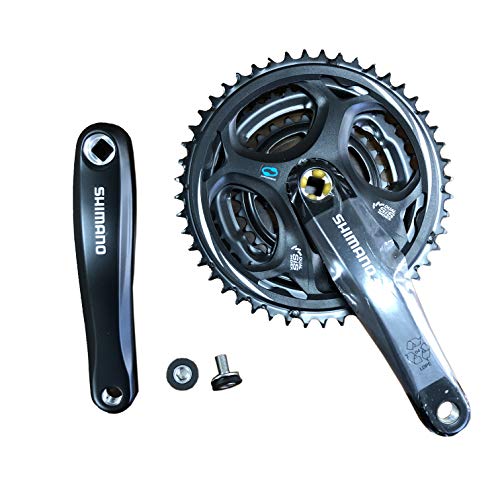 シマノ(SHIMANO) フロントチェーンホイール (MTB) FC-M311-L 48×38×28T 170mm 8S/7S ブラック 送料無料