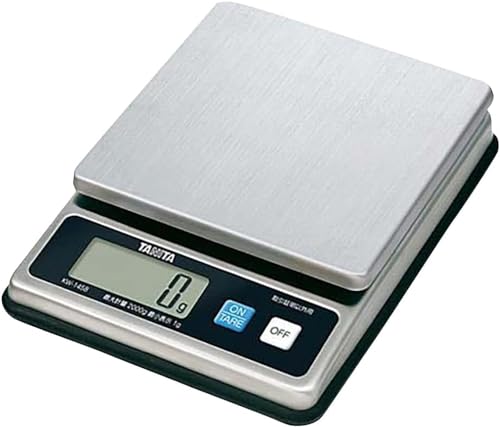 タニタ 煮炊き規模 勝手もと はかり 御勤め用 雨合羽 2kg 1gユニット ステンレス鋼 KW-1458 SS 引き合い基礎づける以外用 貨物輸送無料