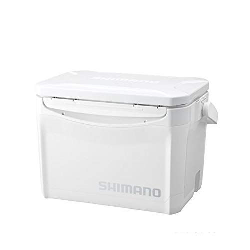シマノ(SHIMANO) 空調設備ボックス席 26L 記念日 冷やりとした 260LZ-326Q 魚釣り用 ピュアホワイト 貨物輸送無料