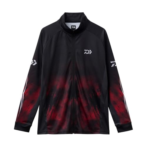ダイワ(DAIWA) エキスパートライトジップシャツ DE-7725 レッド L 送料無料