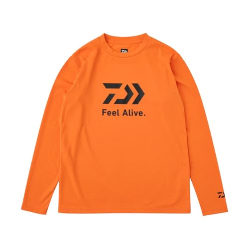 [DAIWA] クリーンオーシャンロングスリーブシャツ 25DE-8025 ライトオレンジ XL 送料無料