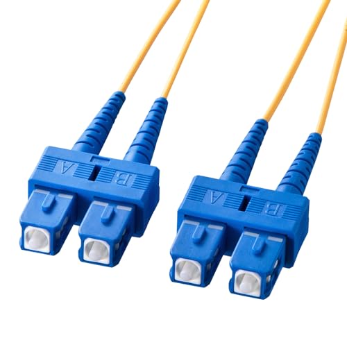 サンワサプライ 眼鏡型光衣料繊維有線テレビ（シングル8.6μm、SC×2-SC×2、20m） HKB-SCSC1-20N 貨物輸送無料