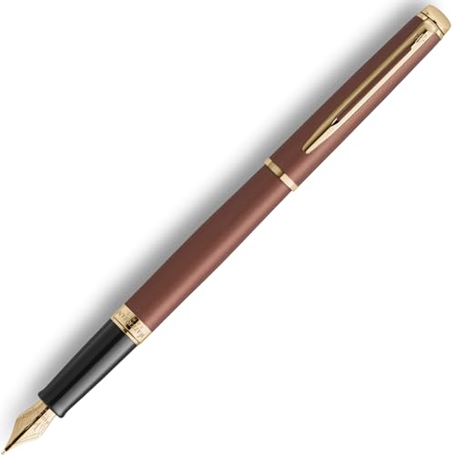 WATERMAN ウォーターマン 万年筆 メトロポリタン エッセンシャル コッパ―レッドGT 細字 ギフトボックス入り ギフト 高級 公 送料無料