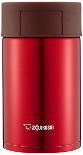 象印マホービン(ZOJIRUSHI) ステンレスフードジャー 550ml クリアレッド SW-HC55-RC 送料無料
