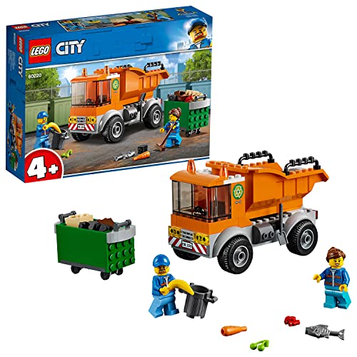 レゴ(LEGO) シティ ゴミ取りあつめる貨物自動車 60220 差しつかえる 手あそび 御坊っちゃん 車 貨物輸送無料 ブロック-おもちゃ