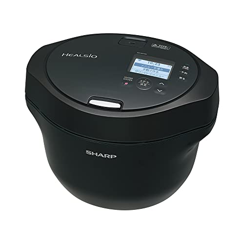 シャープ ヘルシオ ホットクック 電気調理鍋 無水鍋 1.6L 2~4人用 スマホ連携 ブラック KN-HW16G-B 送料無料
