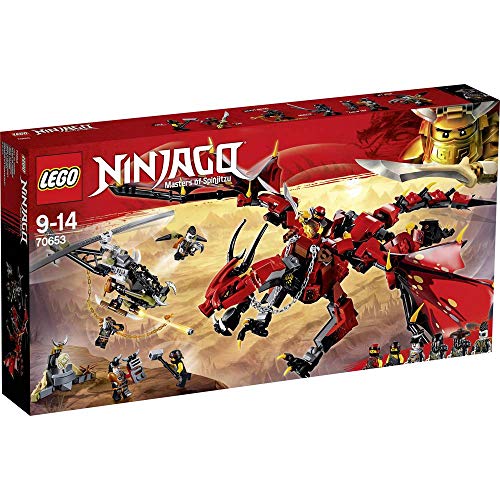 レゴ(LEGO)ニンジャゴー 謂われ因縁の化学元素・火竜:メリュジーナ 70653 貨物輸送無料