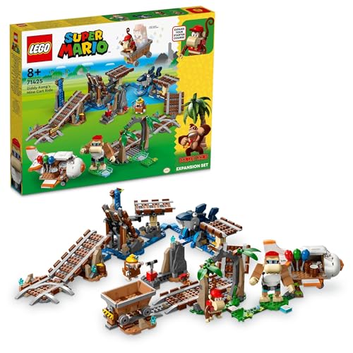 レゴ(LEGO) 百貨店マリオ ディディーコング の トロッコライド 差し上げ物 71425 遊び道具 差しつかえる 生まれ落ちる日差し上げ物 つな渡り  貨物輸送無料