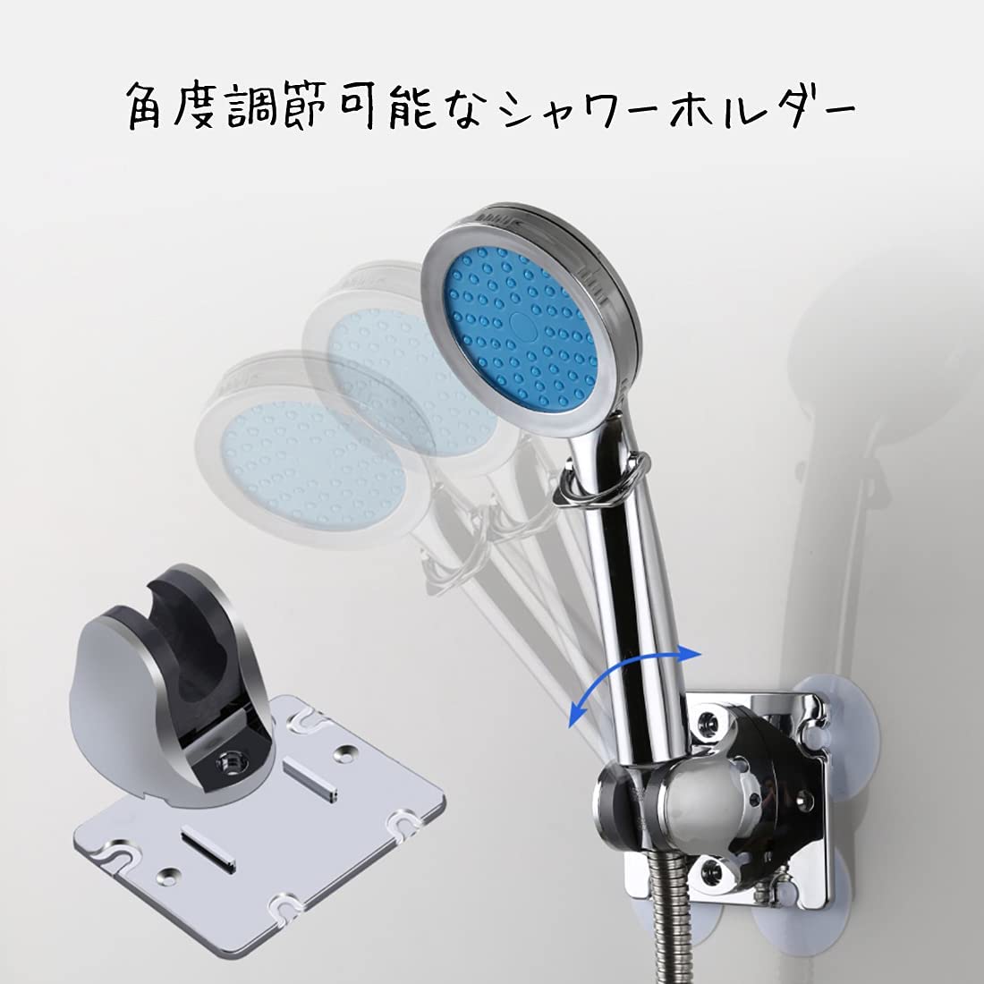 ポータブルシャワー 簡易シャワー 持ち運び用 手動加圧式シャワー