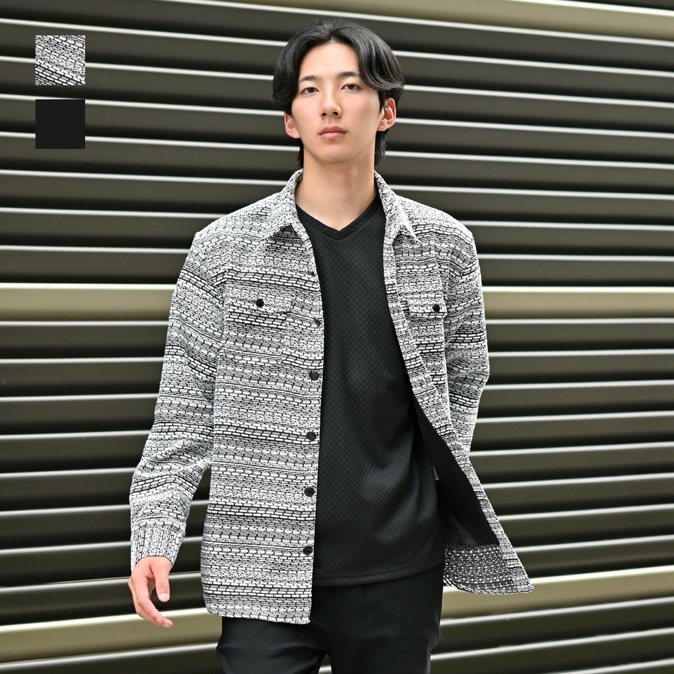 メンズツイードジャケットアウター春秋おしゃれ tb3083775_0.jpg