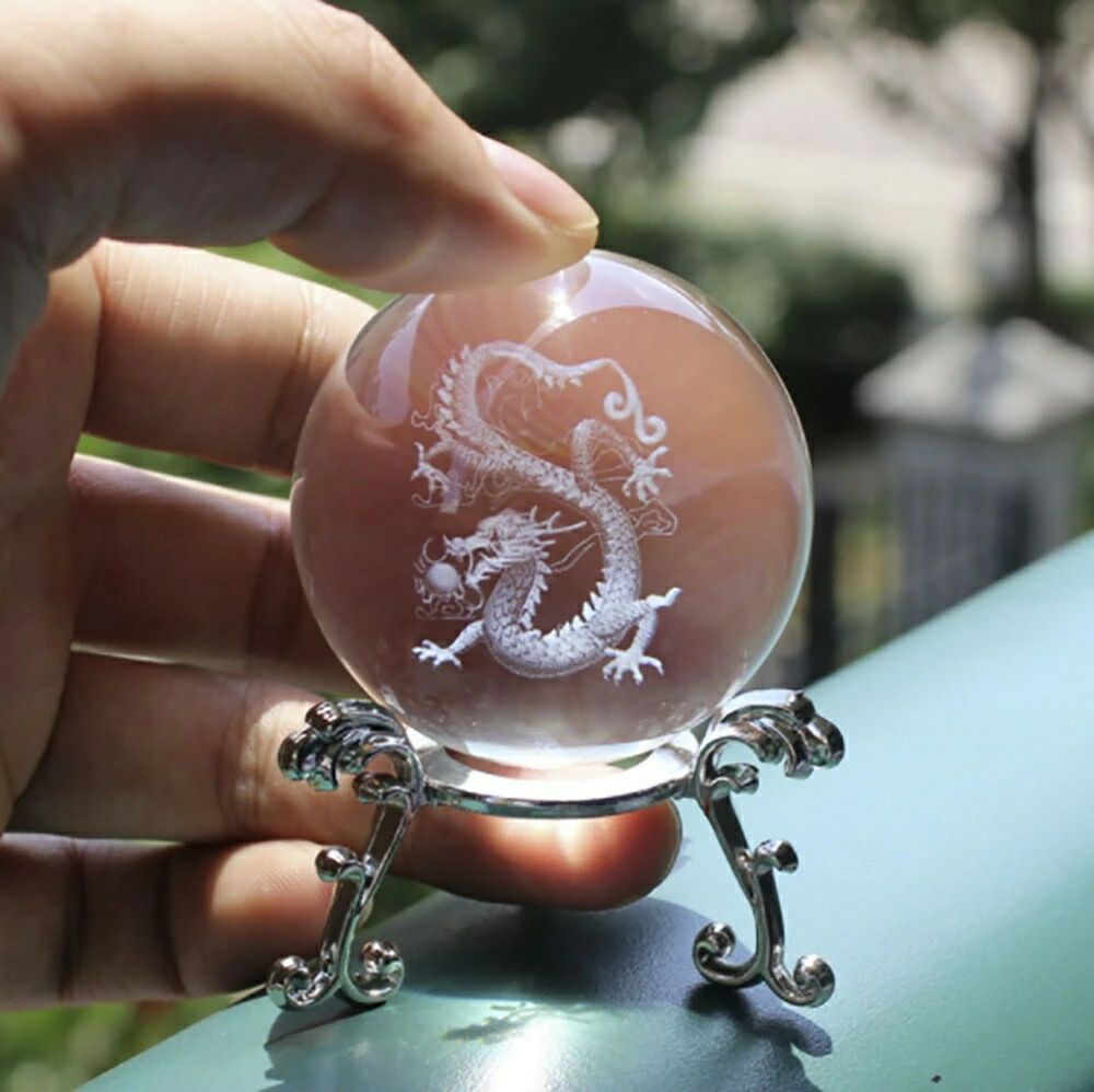 楽天市場】八大竜王LEDカラー装飾ギフトオブジェクリスタルガラス