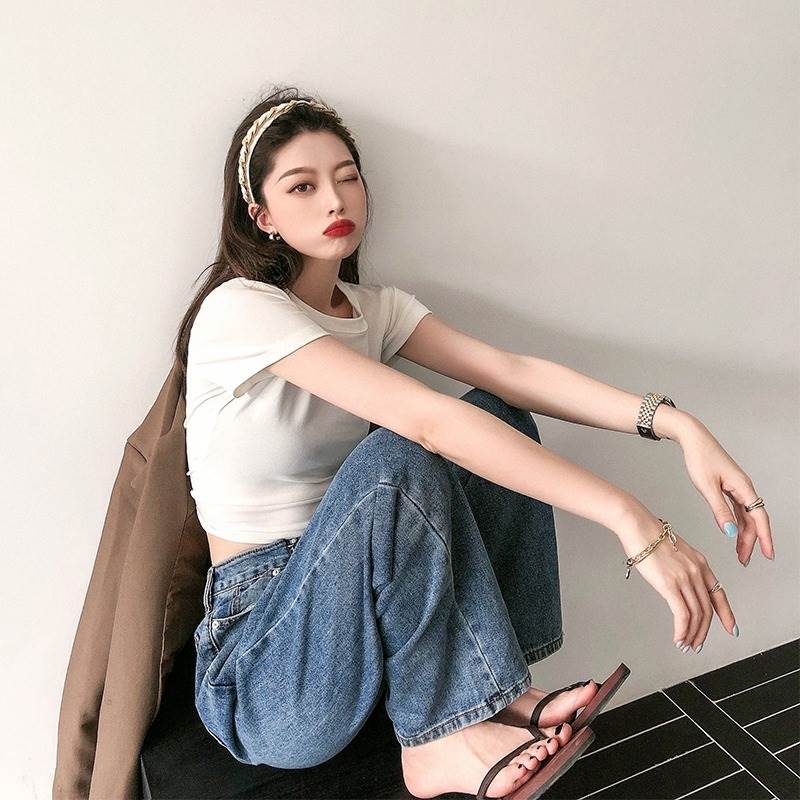 カットソー ボーイッシュ カットソー Tシャツ ラウンドネック ルーズ 襟なし 個性的 マニッシュ クール モード系 こな