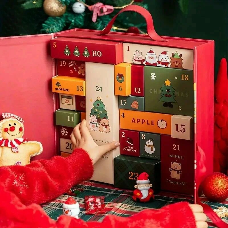 デコレーショ 装飾 飾り付け オーナメント 飾り クリスマス アドベントカレンダー手作り 入れる！ お菓子 ボックス 引き出し 箱 6,224円