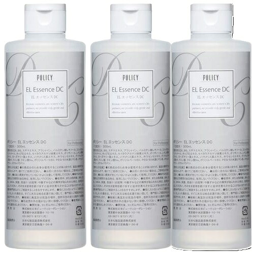 たて前かざり付ける品 POLICY たて前 EL抽出エキスDC 300ml 3本書き割り