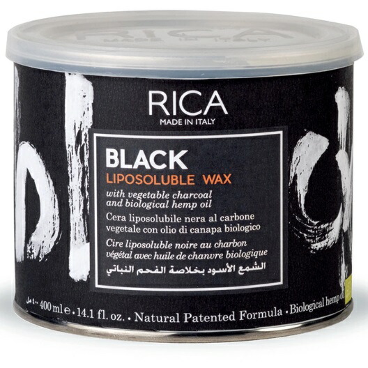 RICA リポソルブルワックス BLK ブラック 400ml