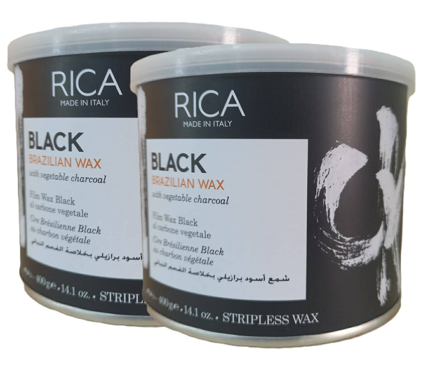 RICA ブラジリアンワックス BLK 400g 2個セット