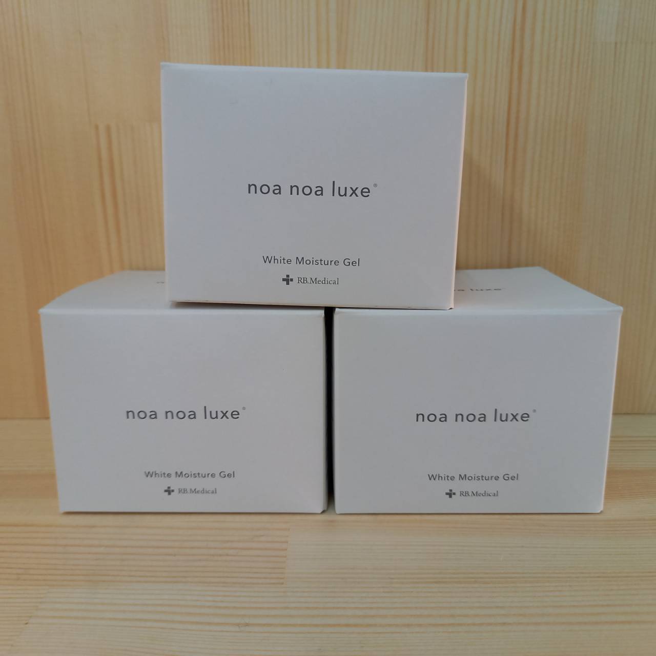 noa noa Luxe ノア ノア リュクス ホワイトモイスチャーゲル 120g ３個セット｜創造生活館