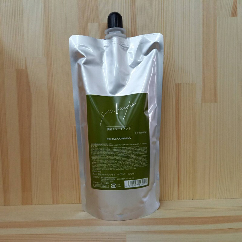 yakujo ヤクジョ 潤髪トリートメント S (レフィル) 500g Amazon | ヤクジョスイ 潤髪トリートメント 500g 詰め替え ヘア