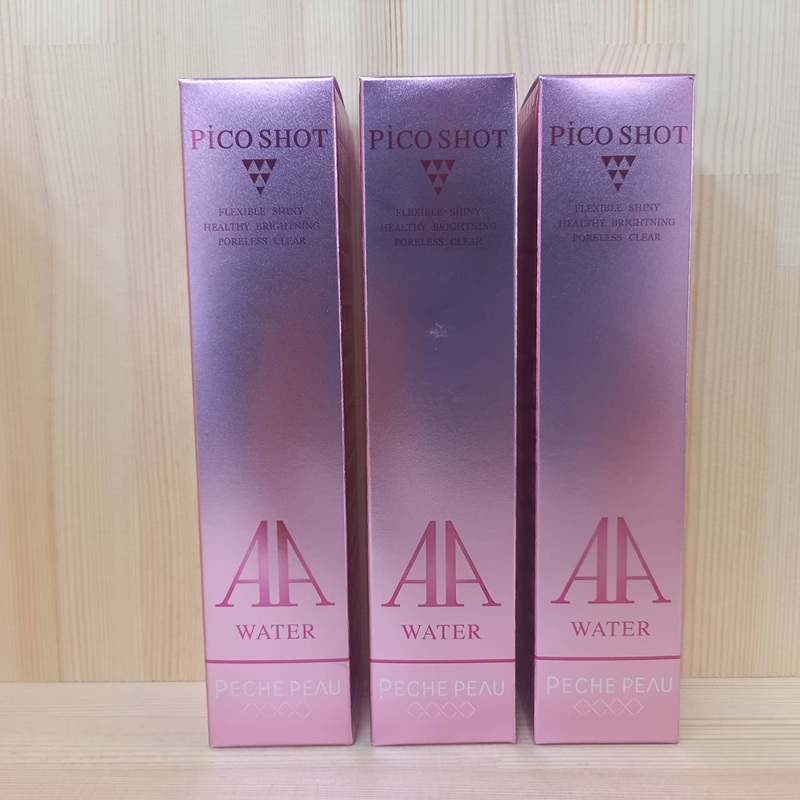 PECHE PEAU ピーチポウ ピコショット AAウォーター 120ml 3本