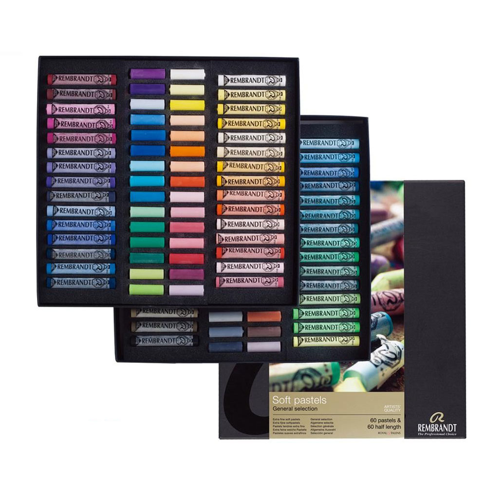 面白 便利なグッズ REMBRANDT レンブラント ソフトパステル ハーフ 120色セット(60色+ハーフ60色) T300C60/60.5 送料無料 イベント 尊い 雑貨