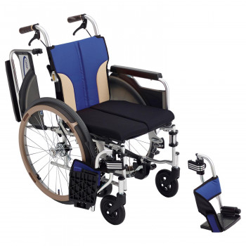 アイデア 便利 グッズ ミキ MiKi 車いす とまっティシリ-ズ ノンバックブレーキシステム ブルー SKT-400B お得 な全国一律 送料無料
