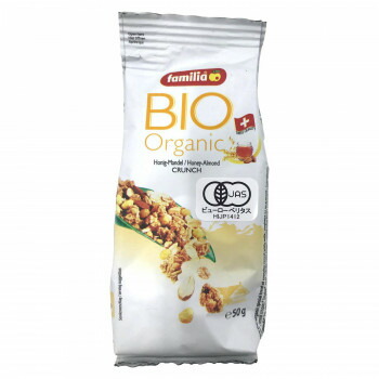 便利 グルメ 取り寄せ ファミリア オーガニック ハニー&アーモンド クランチ 50g×48袋 人気 お得な送料無料 おすすめ