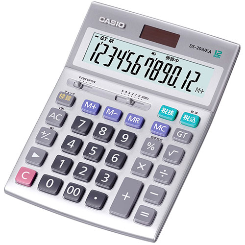 『2年保証』 特価品コーナー☆ 生活 雑貨 おしゃれ カシオ計算機 CASIO 実務電卓 検算タイプ デスクタイプ12桁 DS-20WKA-N お得 な 送料無料 人気 parus23.ru parus23.ru