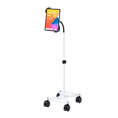 15522円 超可爱 15522円 第1位獲得 アイデア 便利 グッズ サンワサプライ iPad タブレット用キャスター付きスタンド CR-LASTTAB16W お得 な全国一律 送料無料