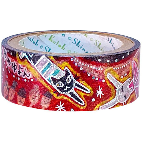 雑貨品 関連商品 シール堂 中原中也星ピエロ きらぴかマスキングテープ 送料無料 オススメ サーカス Ks Dt x5