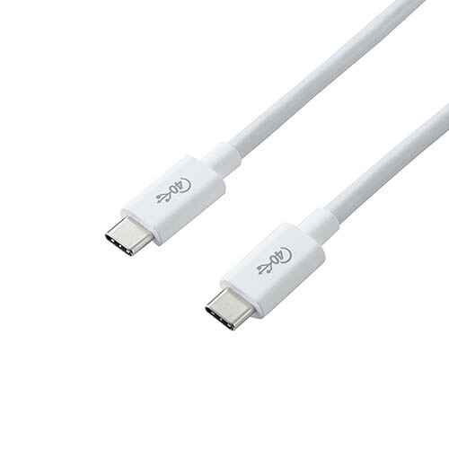 人気 おすすめ 定番 冬 お歳暮 ギフト クリスマス プレゼント 便利グッズ アイデア商品 エレコム USB4ケーブル/C-Cタイプ/認証品/PD対応/40Gbps/0.8m/ホワイト USB4-CC5P08WH 人気 お得な送料無料 おすすめ|創造生活館