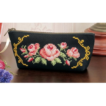 オリムパス　花刺しゅうの優しい小物　ペンケース　バラ　9044 家具 収納 ラック | 関連単語 チェスト スチールラック キッチンラック シューズラック 衣装ケース 引き出し収納 ワゴン 本棚 キャビネット 扉付き収納 木製ラック ディスプレイラック ハンガーラック