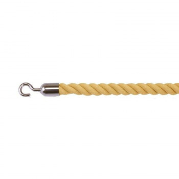 にんき 人気 おすすめ 定番 冬 春 孫 冬 新生活 ギフト 寒さ 対策 プレゼント ナカキン　ロープ（ロープパーティション用）　KR-25　G・ゴールド｜創造生活館