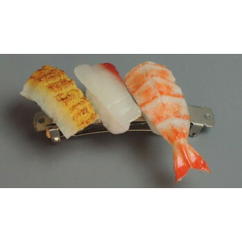 にんき 人気 おすすめ 定番 冬 春 孫 冬 新生活 ギフト 寒さ 対策 プレゼント 日本職人が作る 食品サンプル バレッタ　ミニ寿司3貫セットB(はまち・あなご・えび)　IP-399 店舗 用品 飲食 | 関連単語 傘立て 空気清浄機 消毒液スタンド カウンターチェア