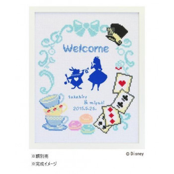 にんき 一般受け おすすめ 定番 冬  春 孫 冬 新遣って行く 差し上げ物 寒さ 打つ手 差し上げ物 オリムパス ウォルトディズニーつづき物 はりつけ台編み目ししゅう一揃いの道具 ウェルカムボード 訳が分らないの国のアリス 7467 人となり グッズ アイディア 雑貨 今めかしい | かかわり合い言葉